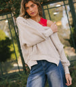 Knit top in tan