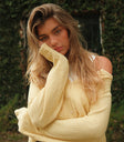 Sweater in yellow