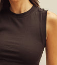 Ruby Tank in Black