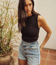 Ruby Tank in Black