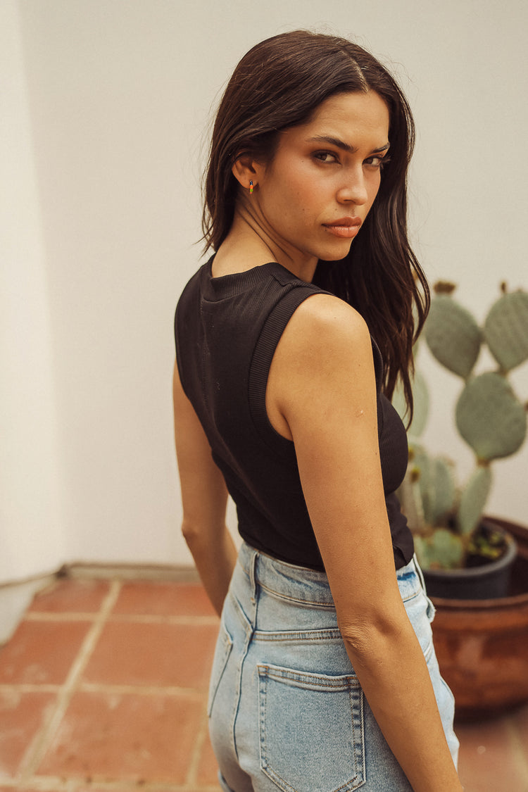 Ruby Tank in Black