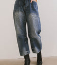 DRAWSTRING DENIM