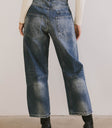 MEDIUM WASH BARREL DENIM