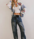 medium wash jeans
