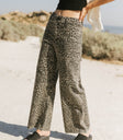 leopard print pants
