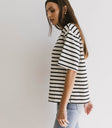 oversized striped t shirt