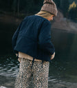 navy quilted jacket