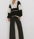 black baggy jeans
