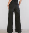 CUFFED HEM DENIM