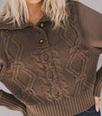 CABLE KNIT CARDIGAN