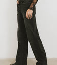 WIDE LEG BLACK DENIM