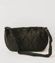 quilted bag in black