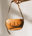FAUX LEATHER CROSSBODY BAG