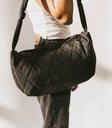 black tote bag