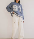 cream jogger pants