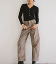 corduroy barrel pants