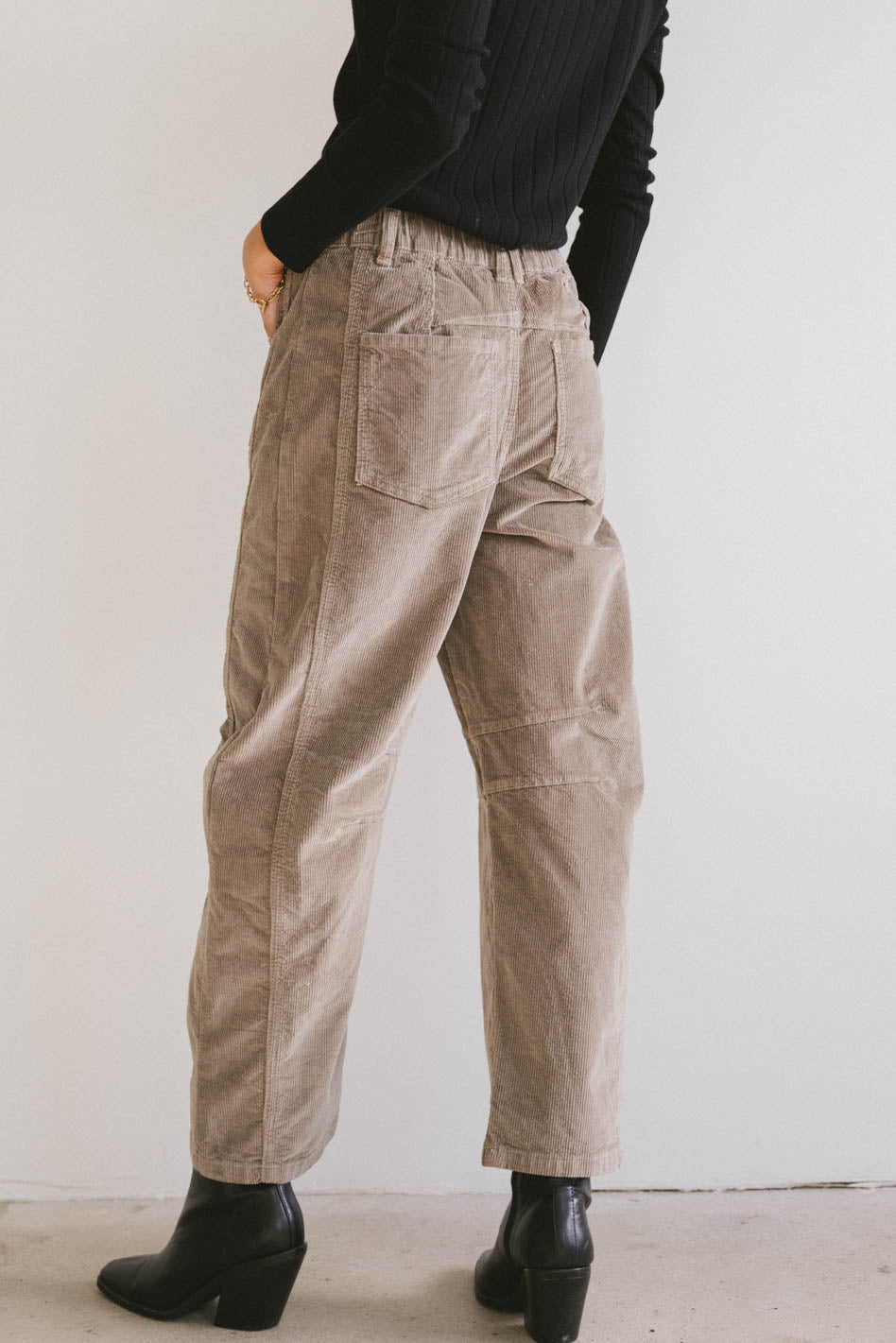 corduroy barrel bottoms