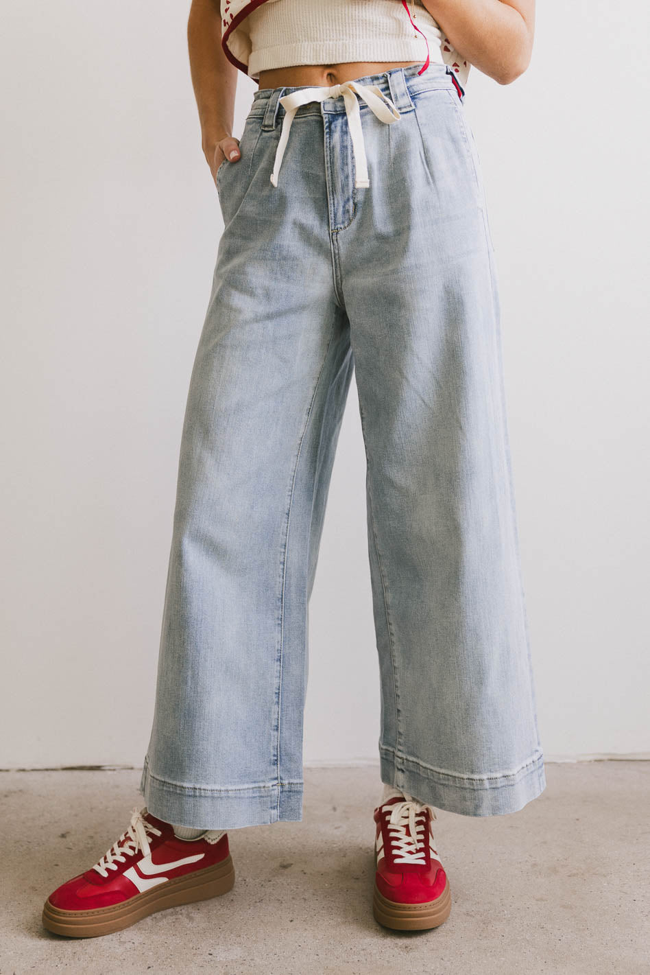Wide legs denim