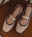 Bow flat shoes