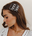 Hair clip in black