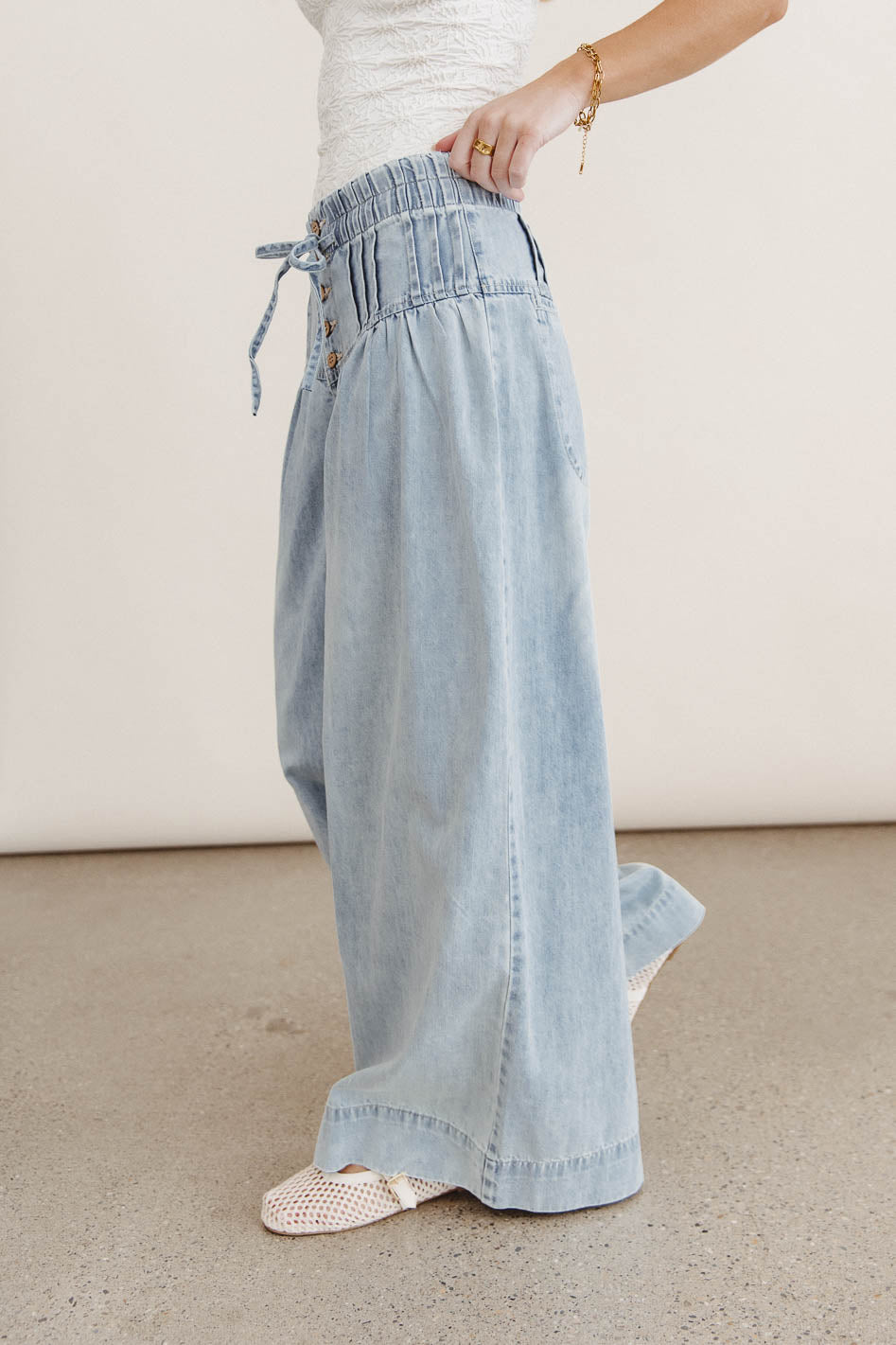 Light was denim