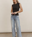 Denim in medium wash