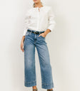 Torry Cropped Wide Leg Jeans