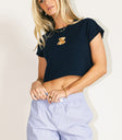 Teddy Embroidered Top