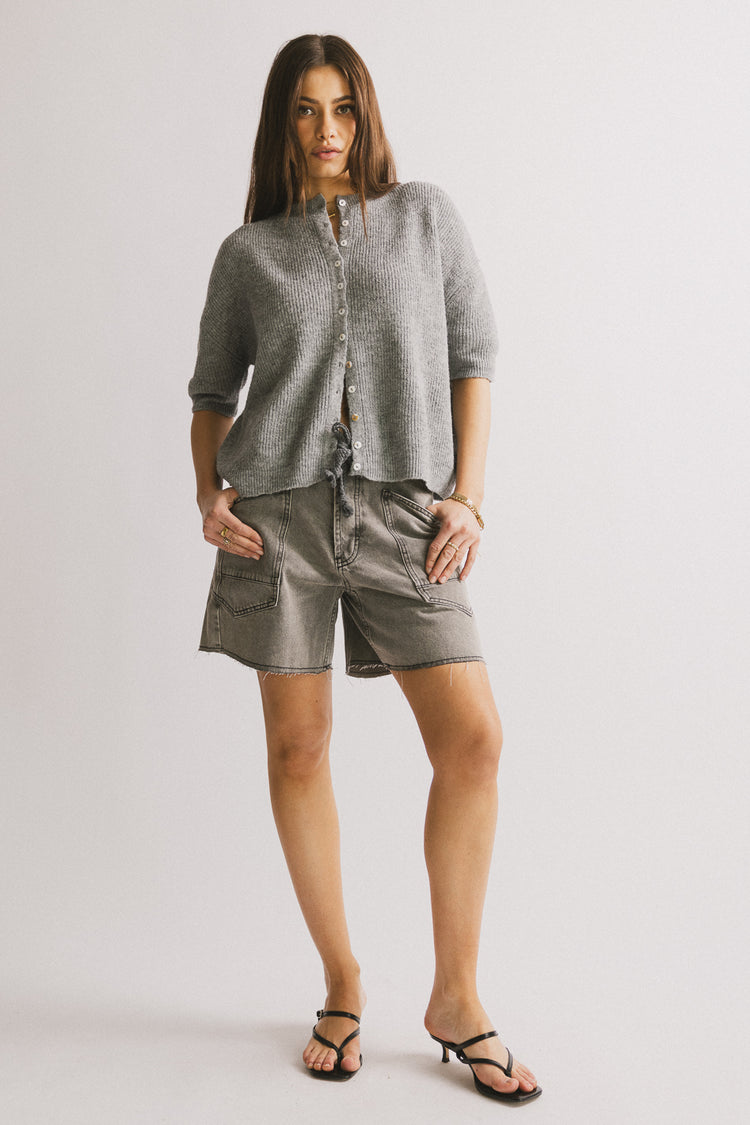knit cardigan
