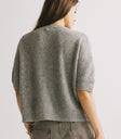 short sleeve grey top
