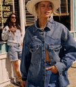 denim jacket with front pockets