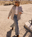 taupe denim jacket