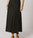 black maxi skirt