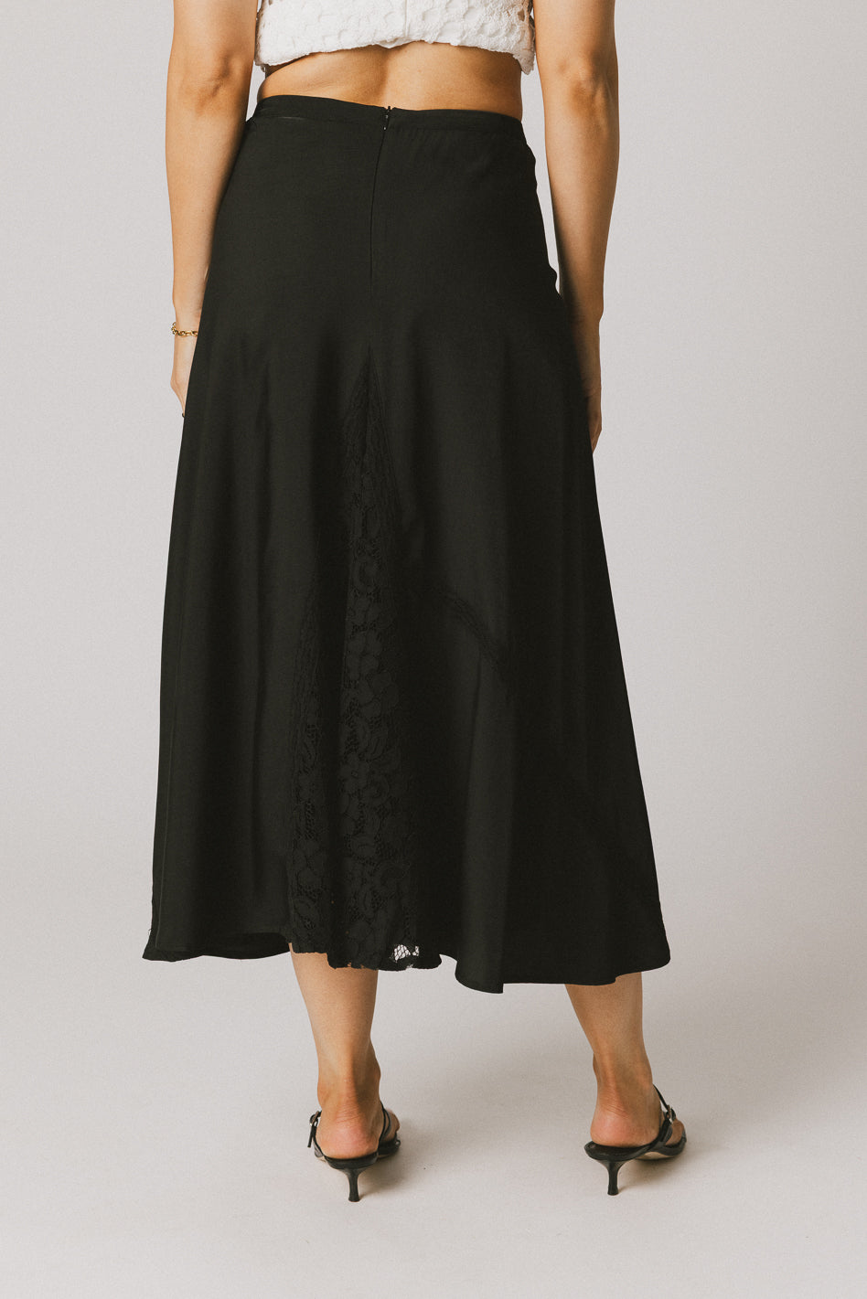 back zipper closure