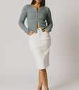 Hellen Knit Cardigan in Blue