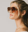 brown sunglasses