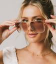 oversized square sunglasses