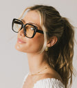 oversized glasses