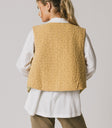 round neck yellow top