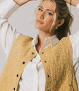 embroidered floral vest