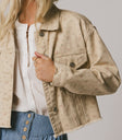 cropped denim jacket