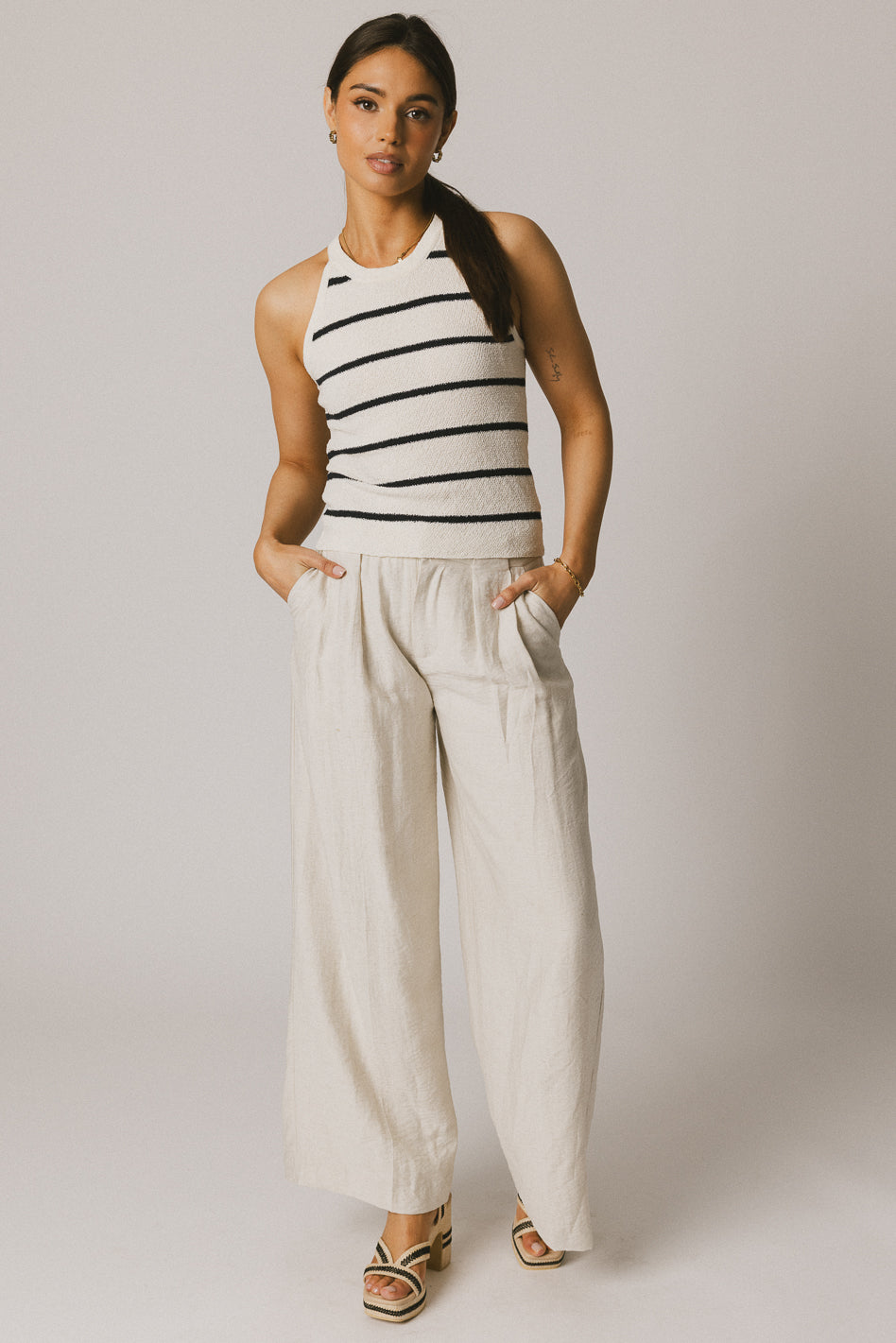 CREAM TANK TOP