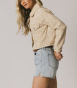 long sleeve floral jacket