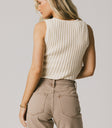 RIBBED TANK TOP
