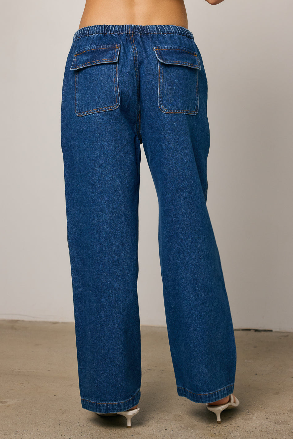 dark wash pants