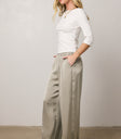 white top with sleeves