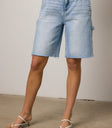 baggy denim shorts