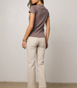 straight tan jeans