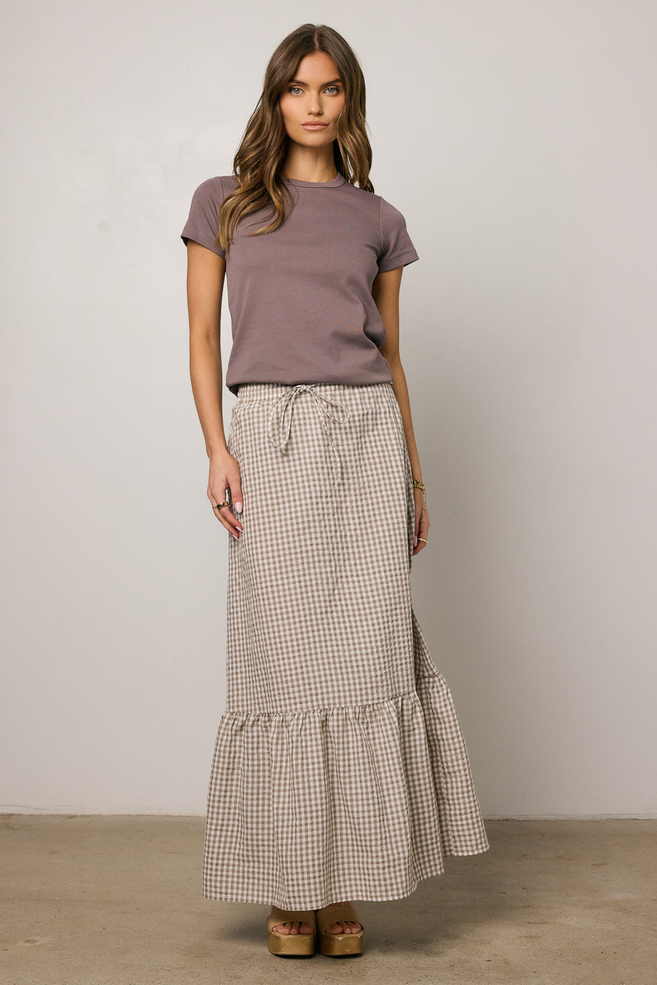 round neckline top