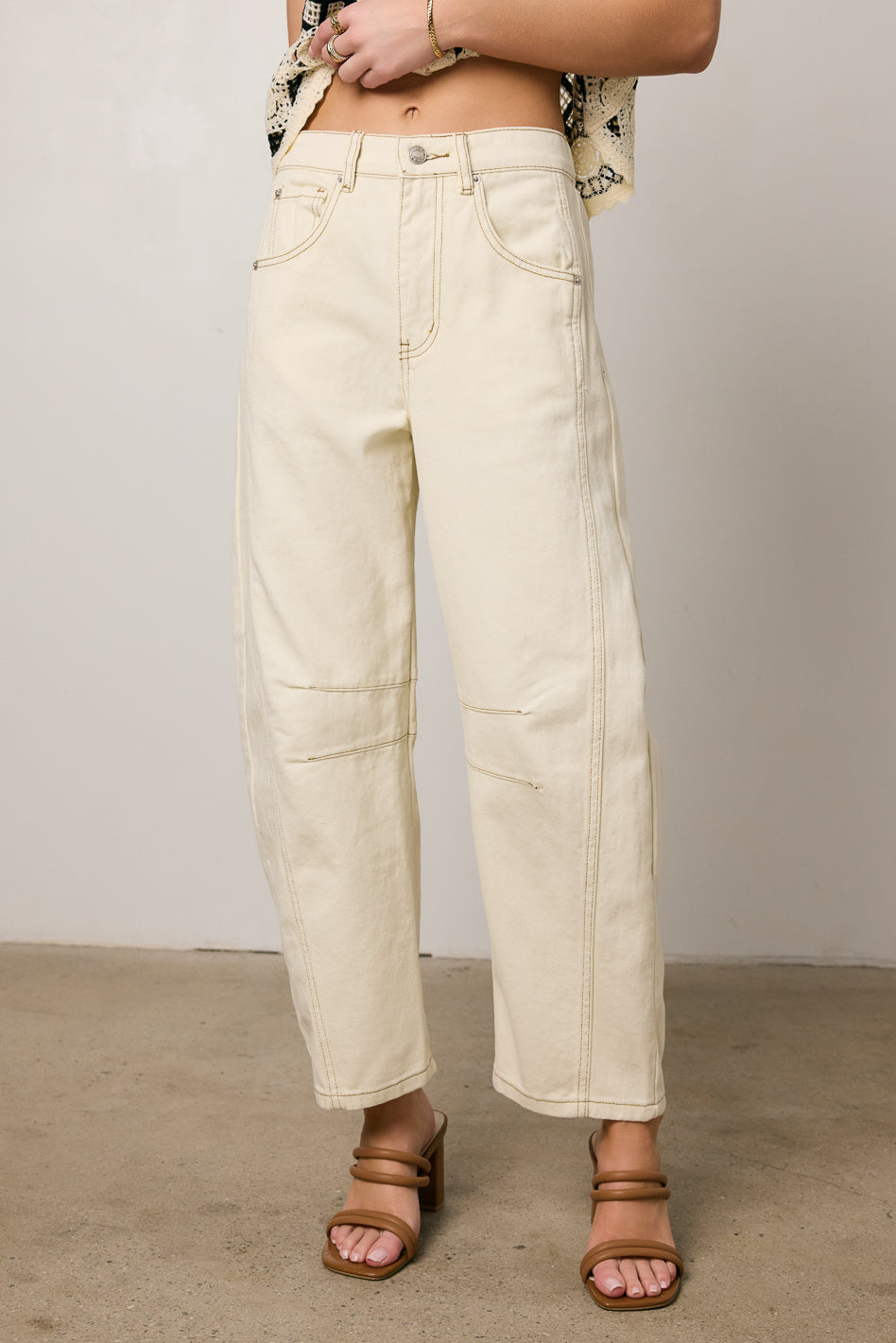 ankle length jeans